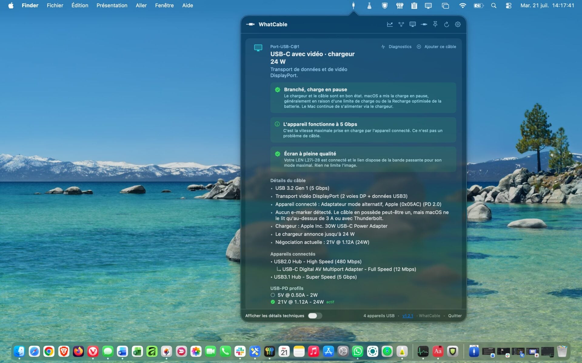 Whatcable Usb C macOS 1