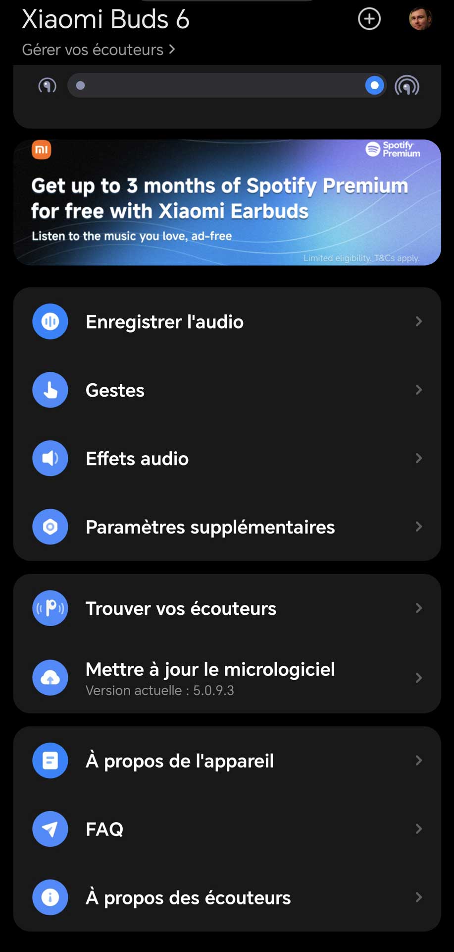 Capture Ecran Test Xiaomi Buds 6 3
