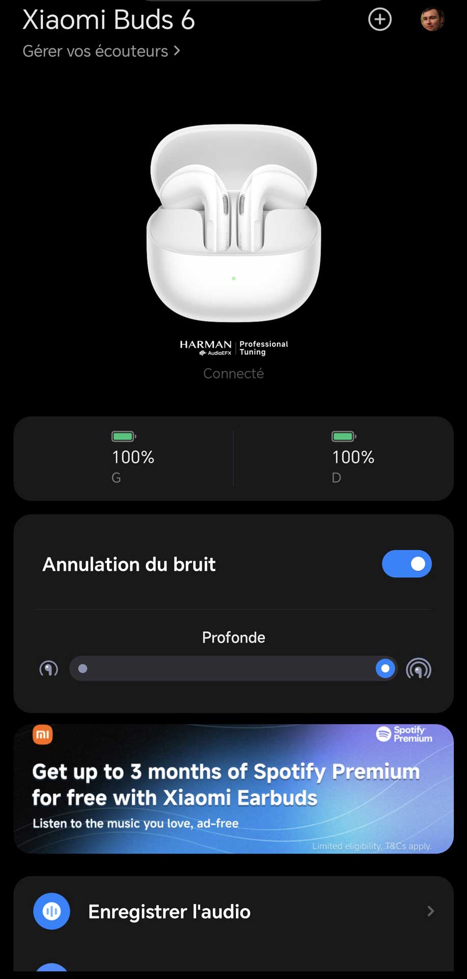 Capture Ecran Test Xiaomi Buds 6 8