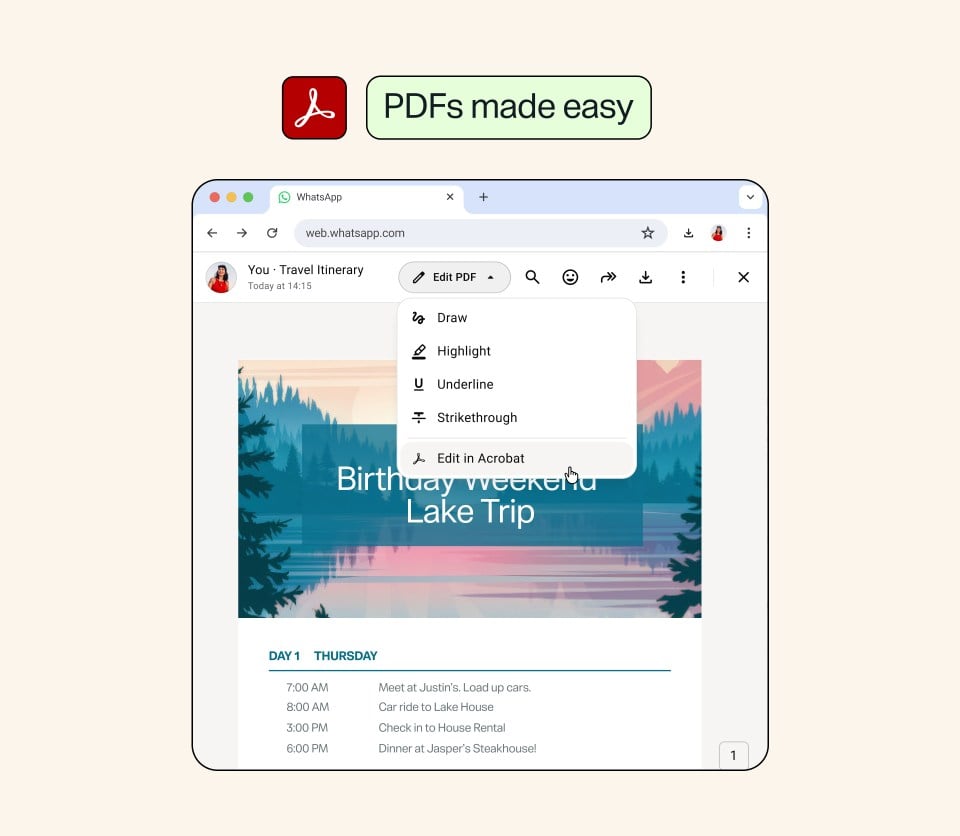 Editer Pdf Whatsapp