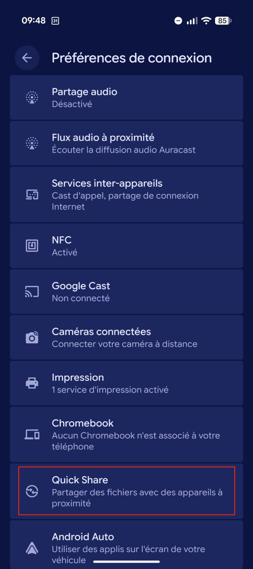 Google Pixel Quick Share 3