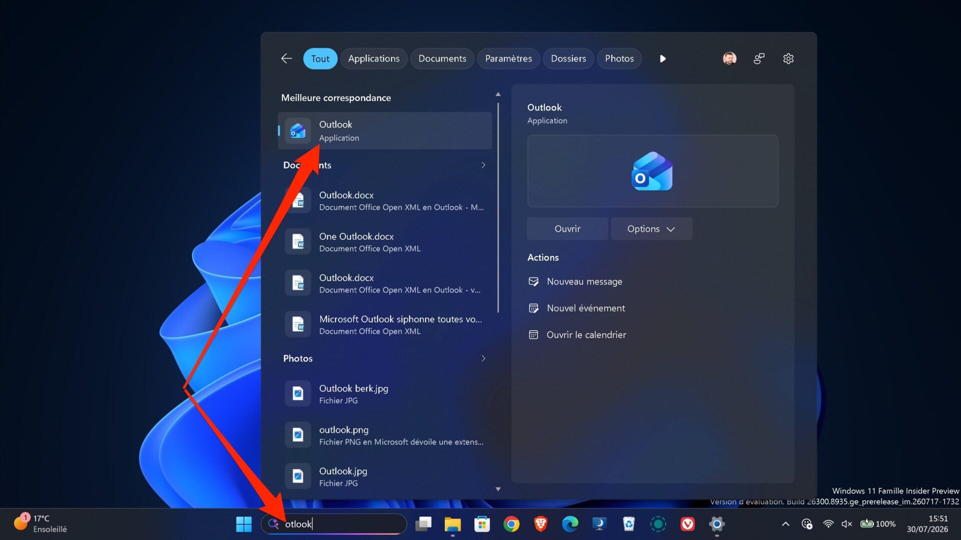 Moteur De Recherche Windows 11