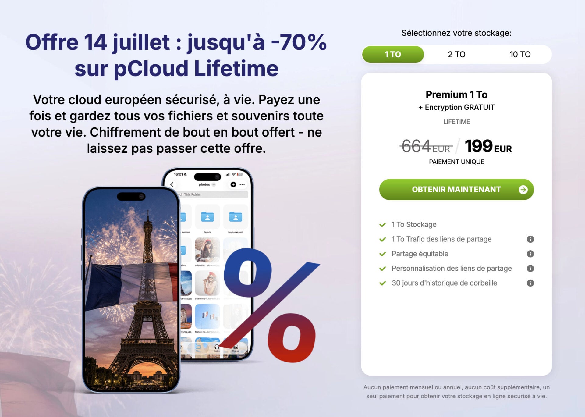 pCloud 14 juillet