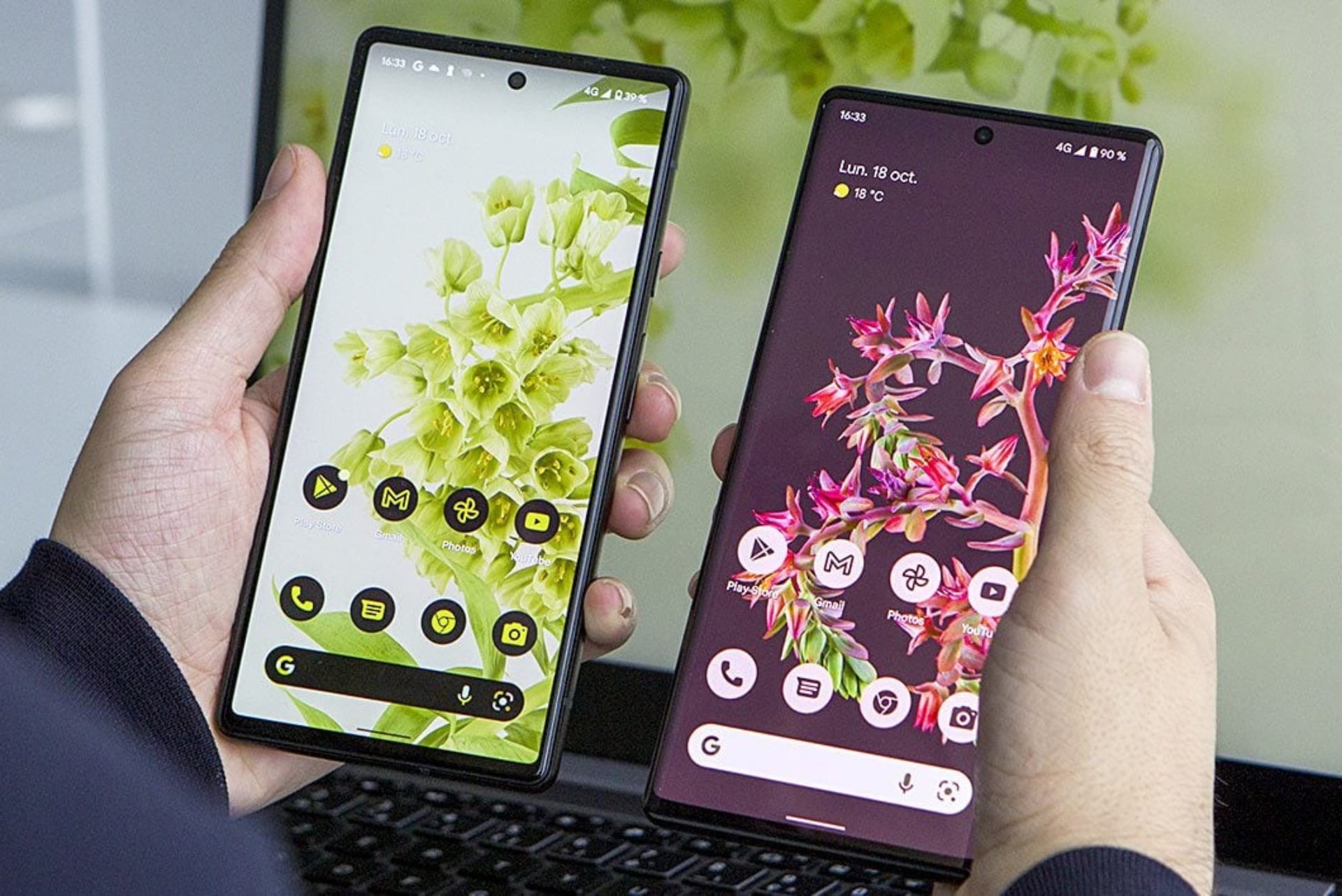 Test Google Pixel 6 Vs 6 Pro