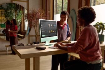 Apple iMac M4 Lifestyle Business Storefront
