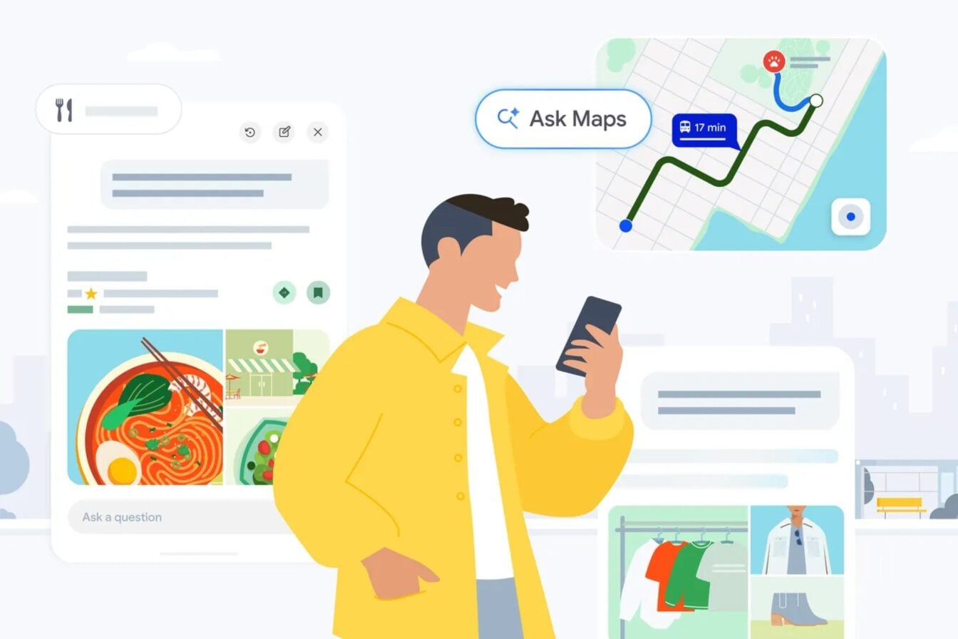 Google Maps veut tout faire à votre place : l’IA peut désormais commander votre dîner