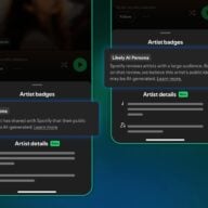Spotify AI label