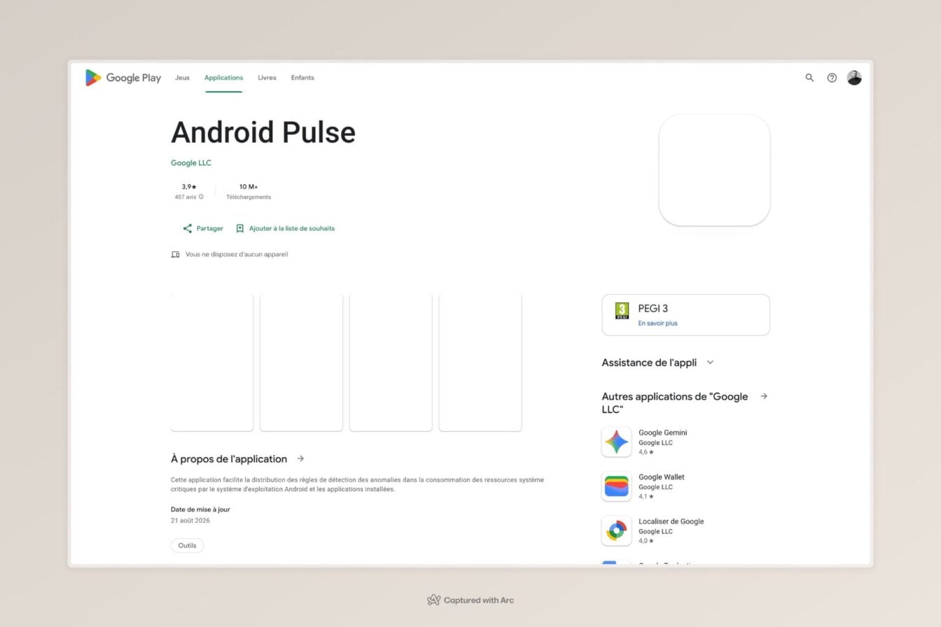 Google a installé une app mystère sur 10 millions de smartphones Android : voici à quoi elle sert
