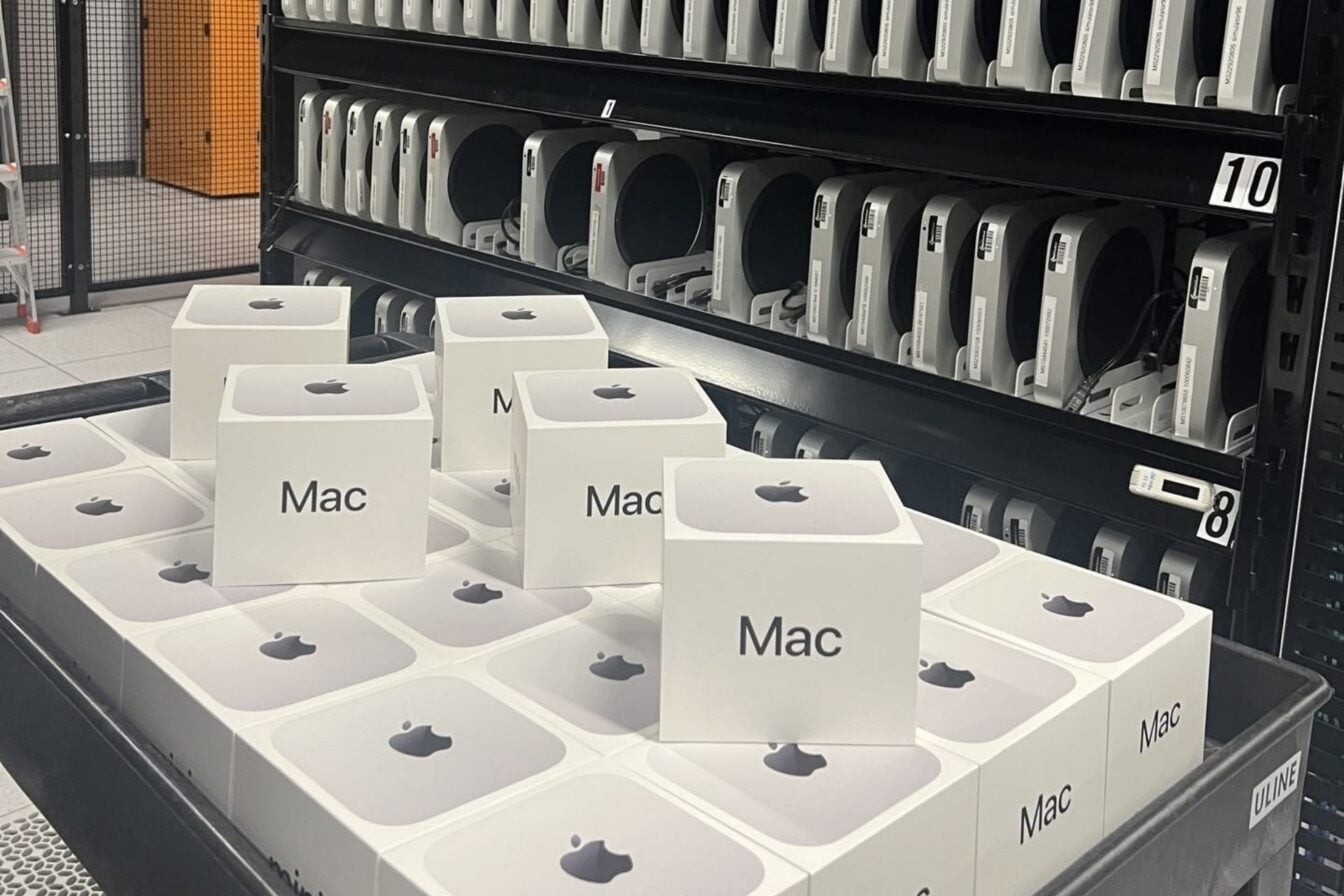 Mac Mini rack serveurs