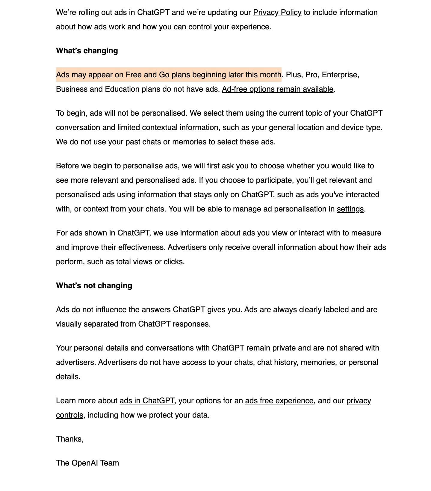 ChatGPT pub mail