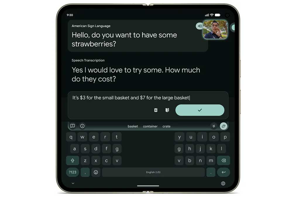 Sign To Text Google Pixel 11