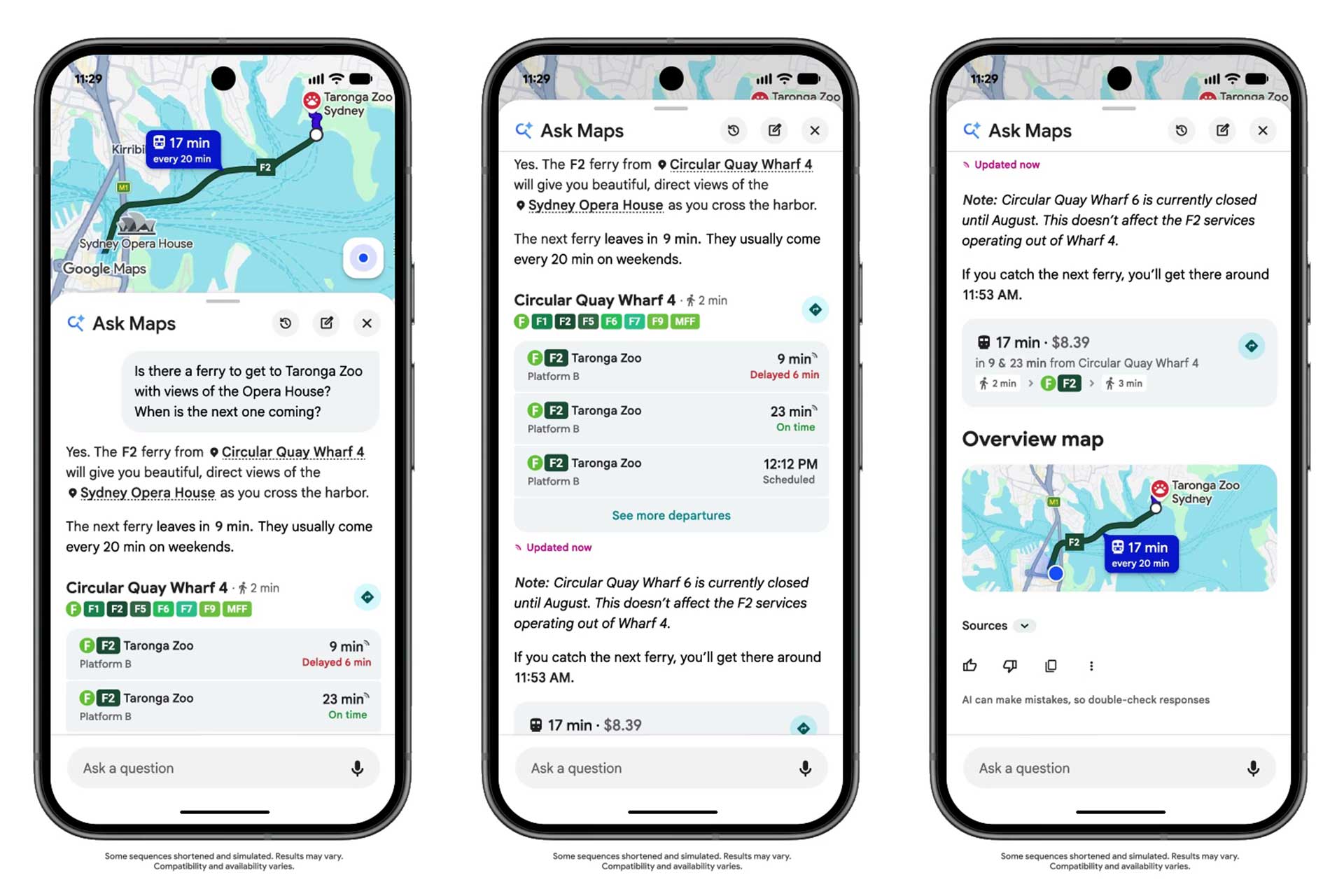 Google Maps Transports Temps Reel