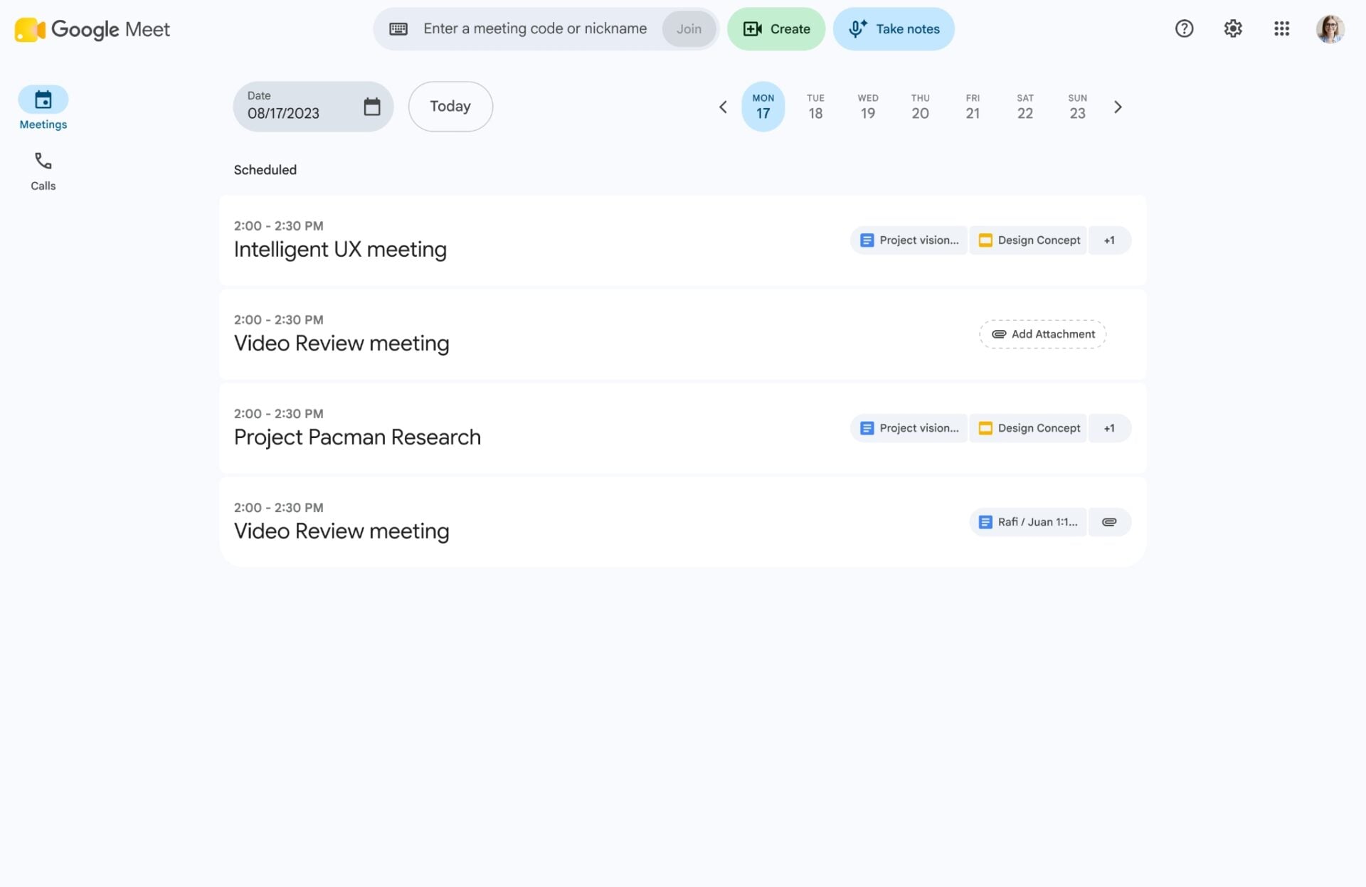 Google Meet Web Prendre Notes Reunion Presentiel