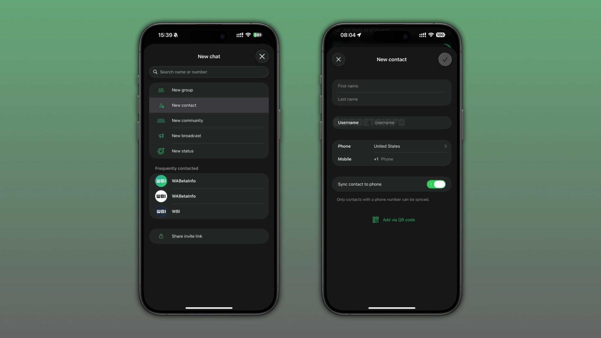 Whatsapp Enregistrer Nom Profil Contact