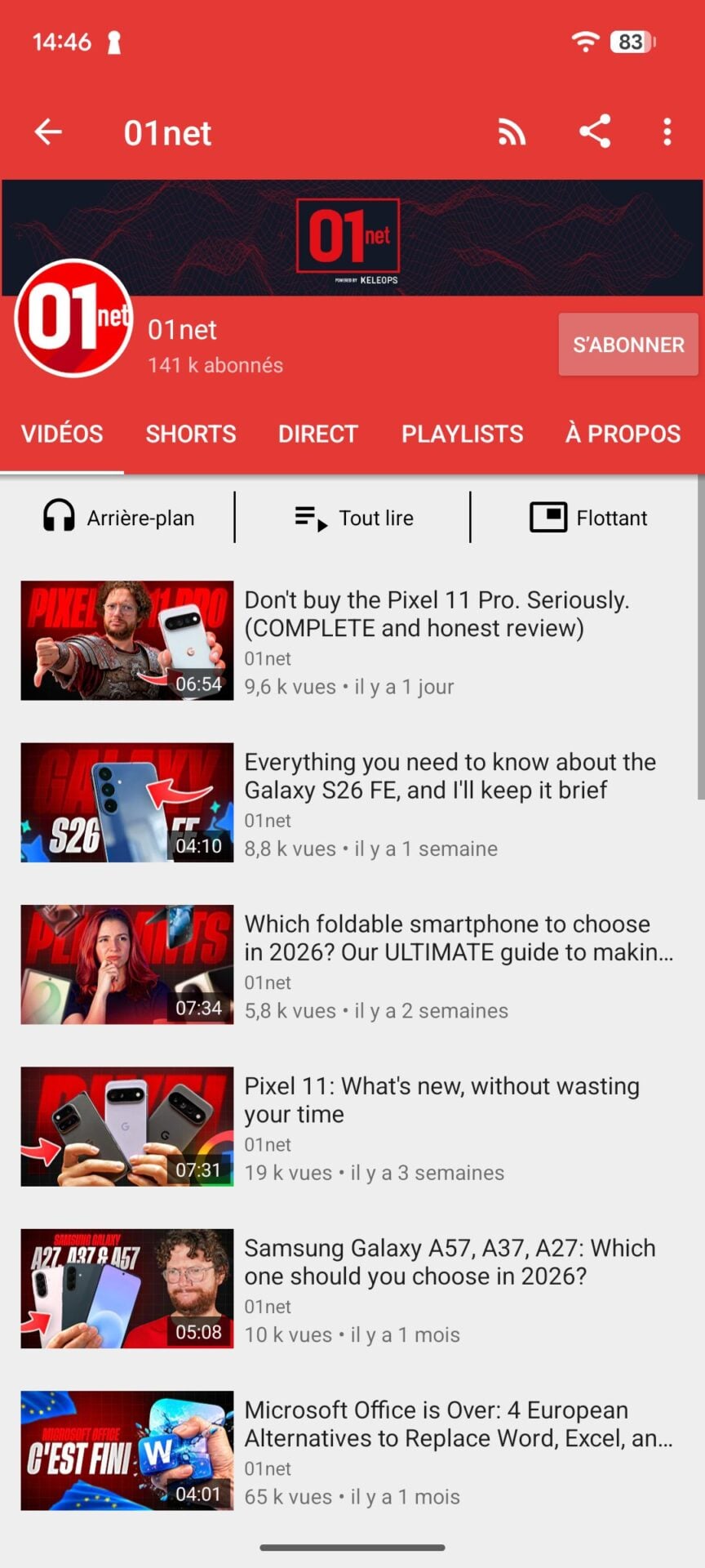 Android Newpipre Youtube 2