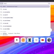 Firefox sponsorisé barre recherche