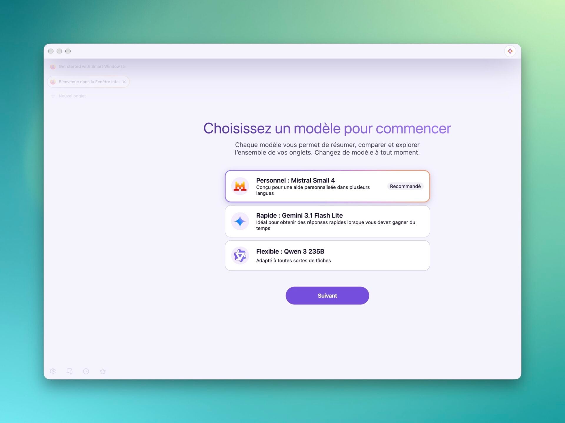 Firefox Mistral