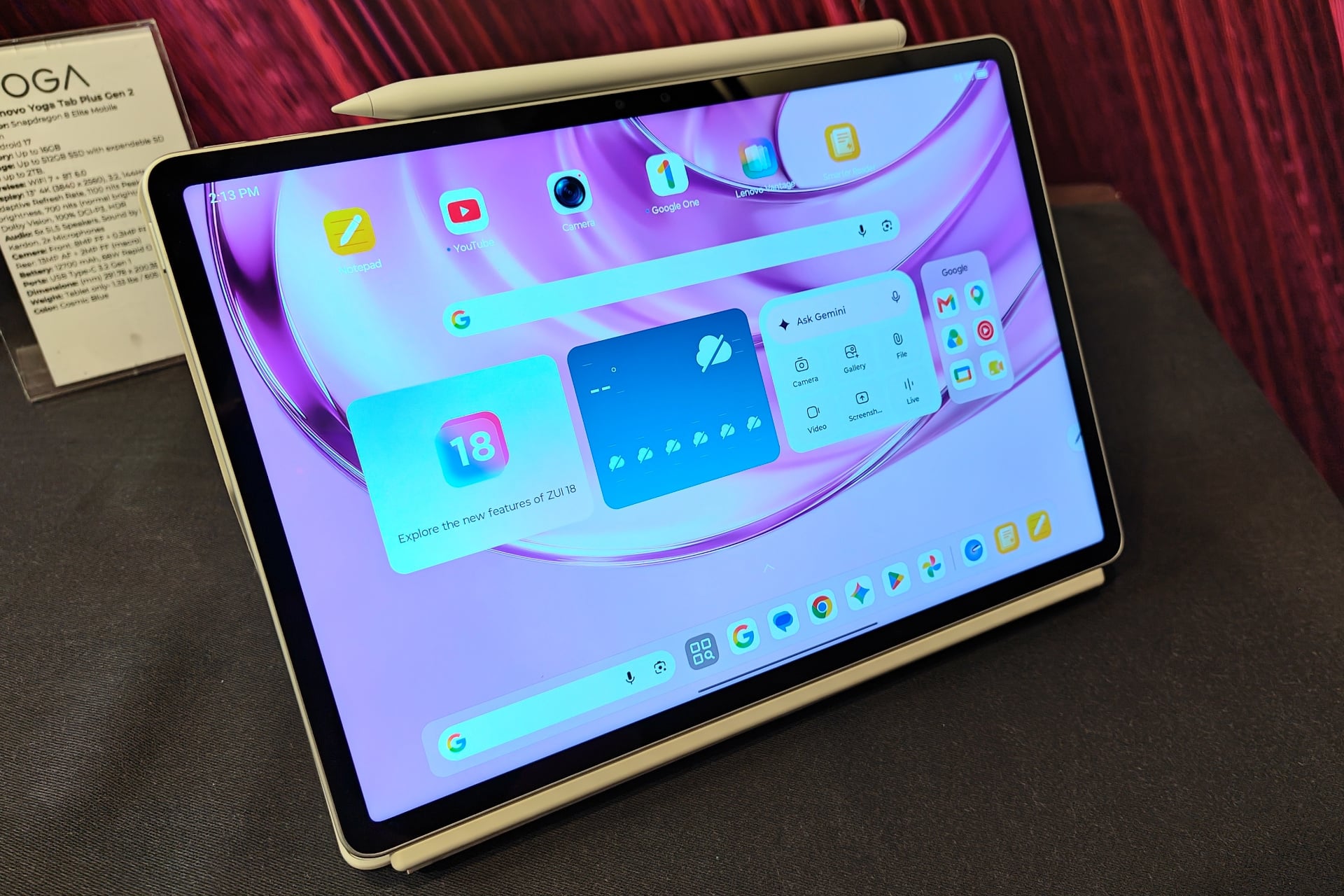 Lenovo Yoga Tab Plus Gen 2