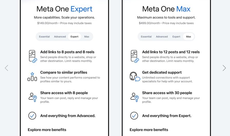 Meta Core Expert Max