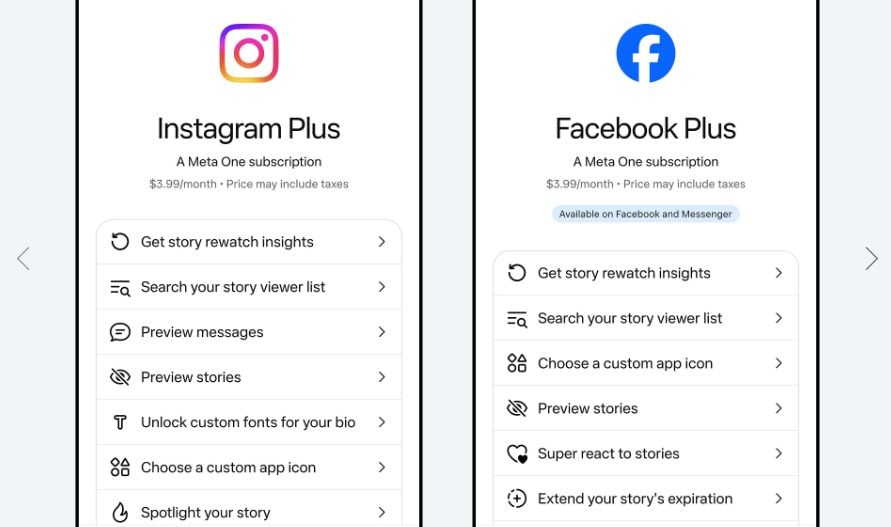 Meta Instagram Plus
