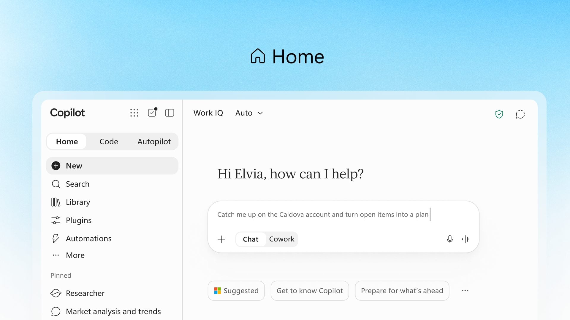 Microsoft Copilot Home