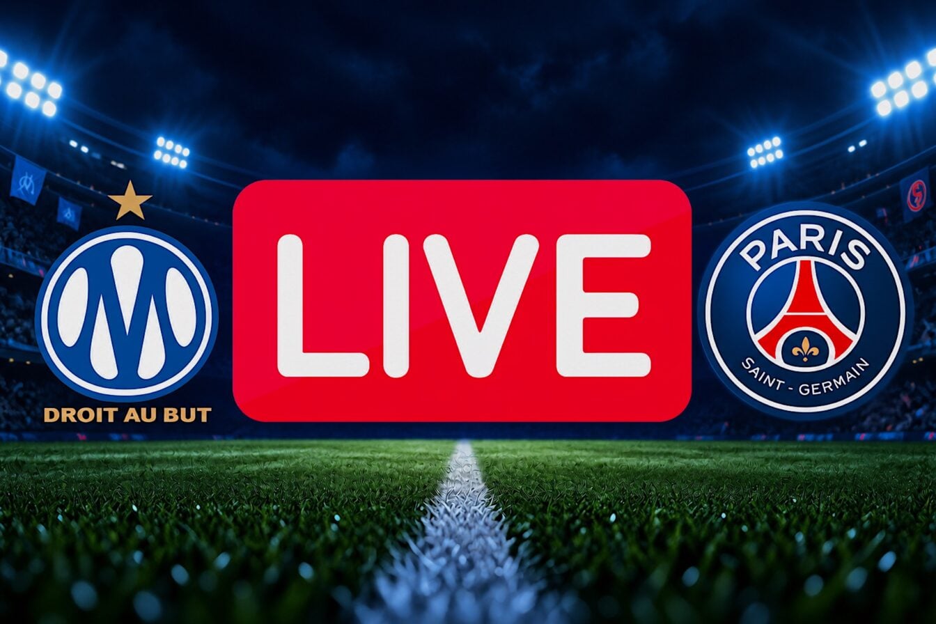 Streaming OM PSG : où regarder le Classique en direct HD ce dimanche ? 🔴