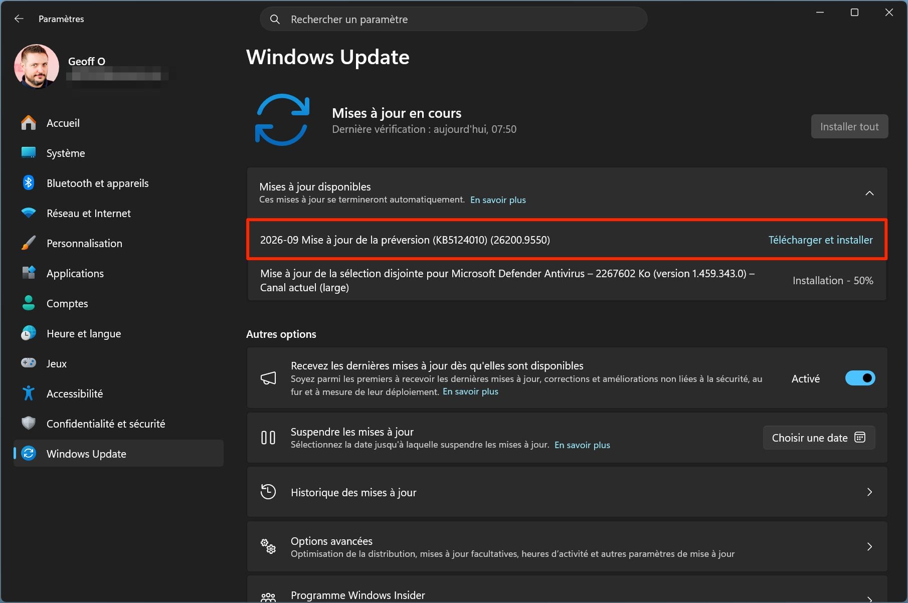 Windows 11 Mise À Jour Kb51224010