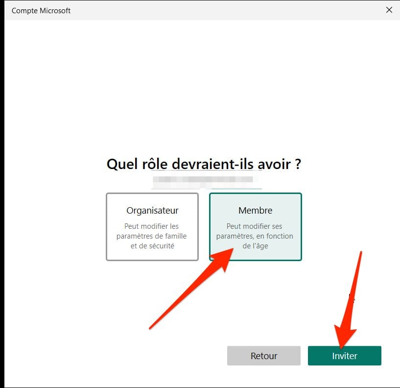 Windows 11 Créer Groupe Familial 4