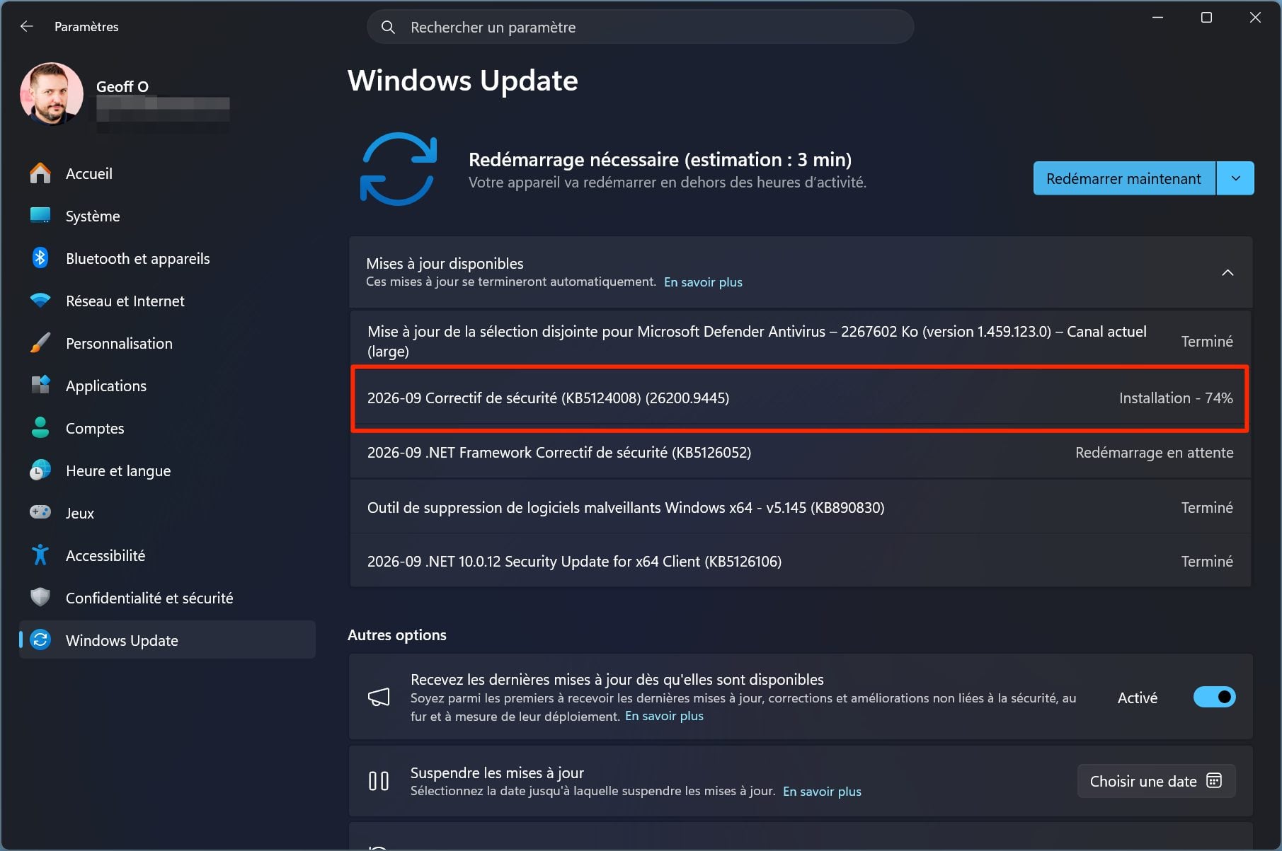 Windows 11 Patch Tuesday Septembre