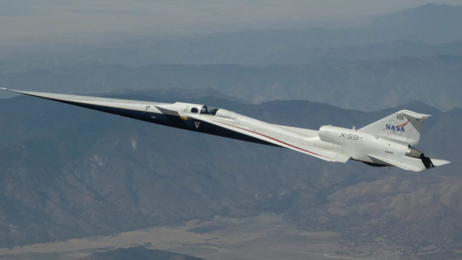 Franchir le mur du son sans bruit : le pari fou de la NASA avec l'avion X-59