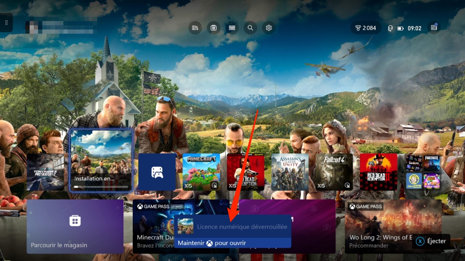 Xbox Réclamer Licence Numérique Jeux Disque 3