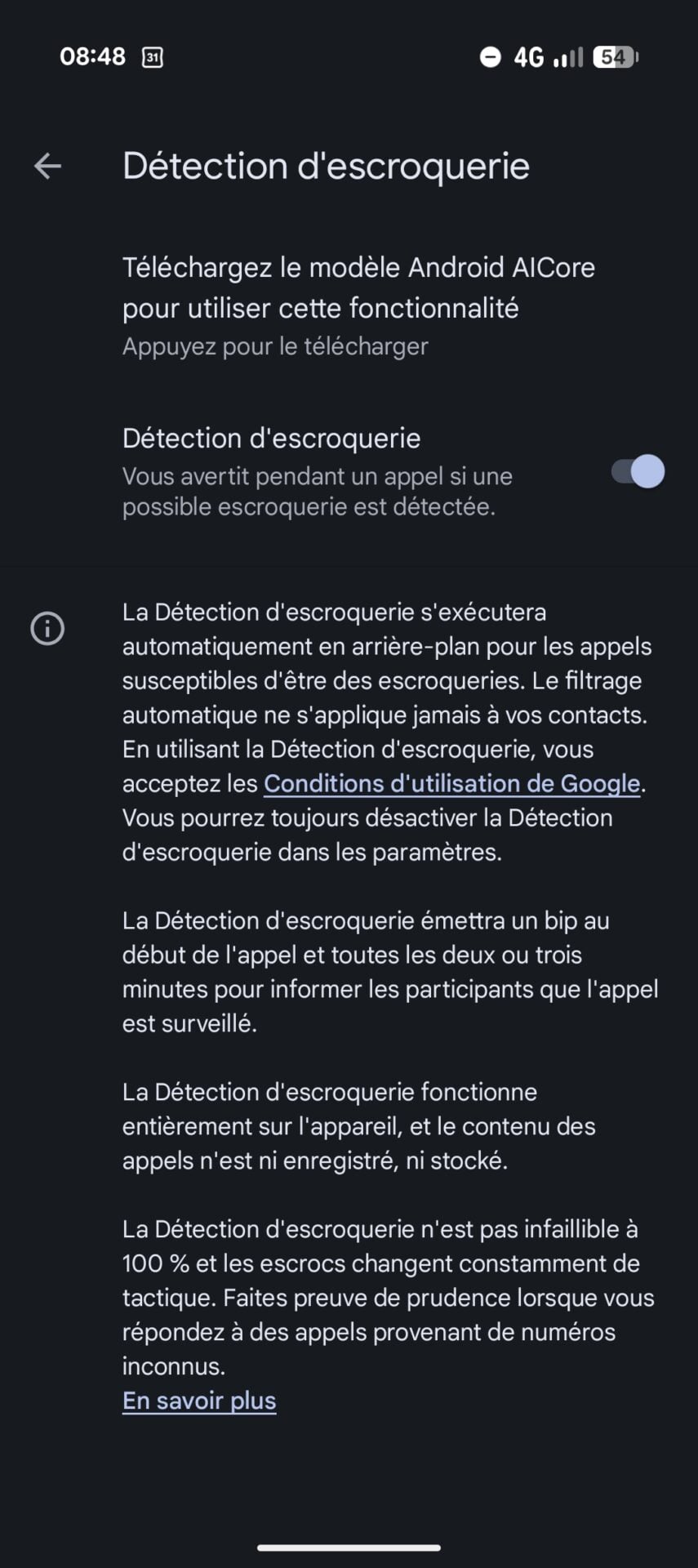 Detection Escroquerie