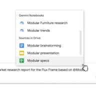 Gemini Notebooks Google Docs
