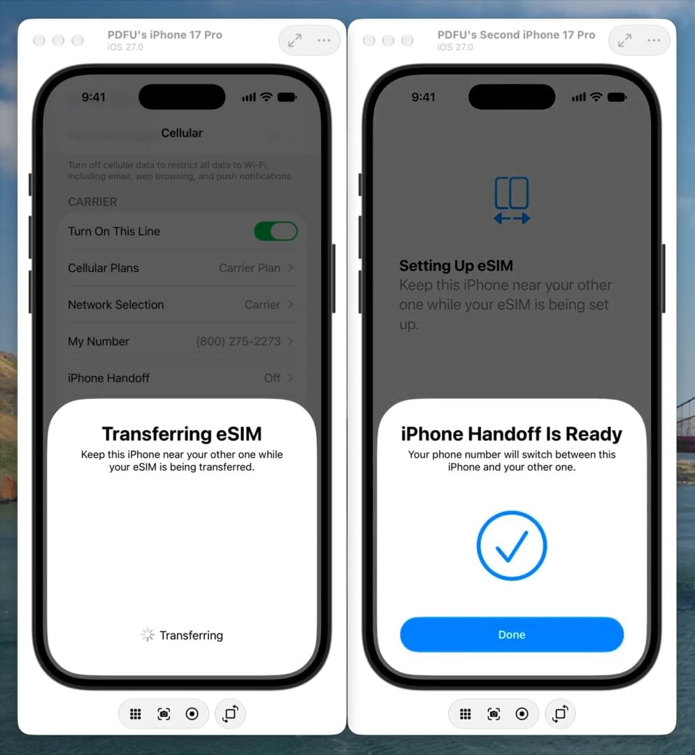 iOS 27 iPhone Handoff 7