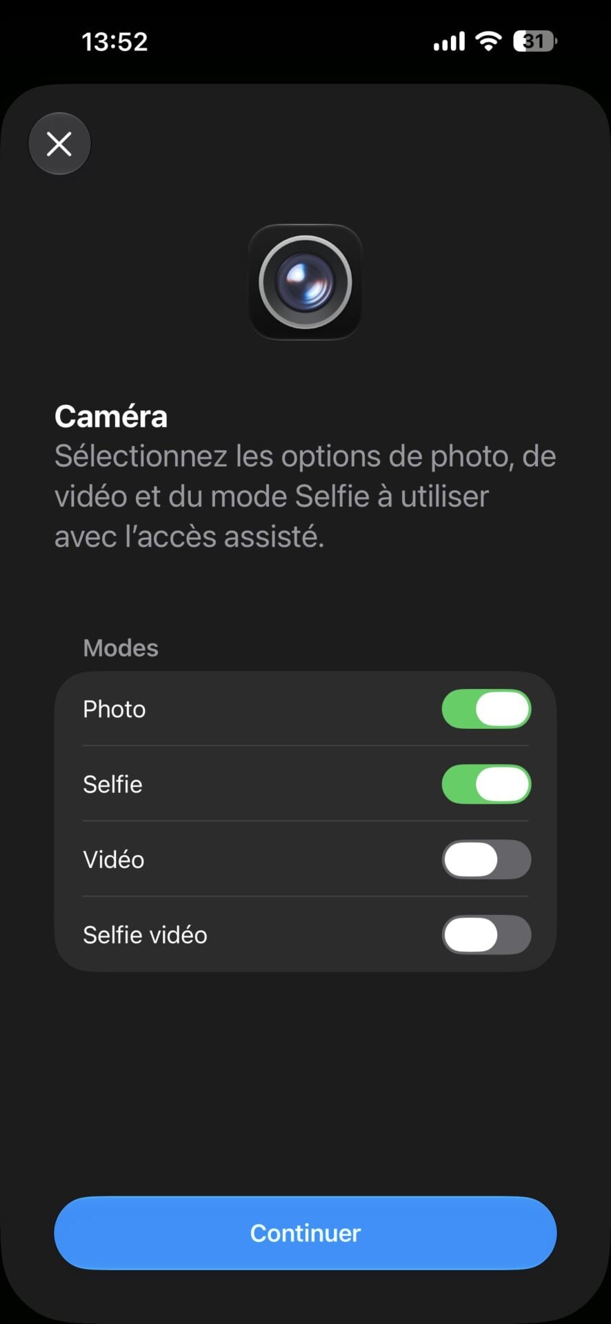 iOS Transformer iPhone Lecteur Multimédia Sécurisé Accès Assisté 12