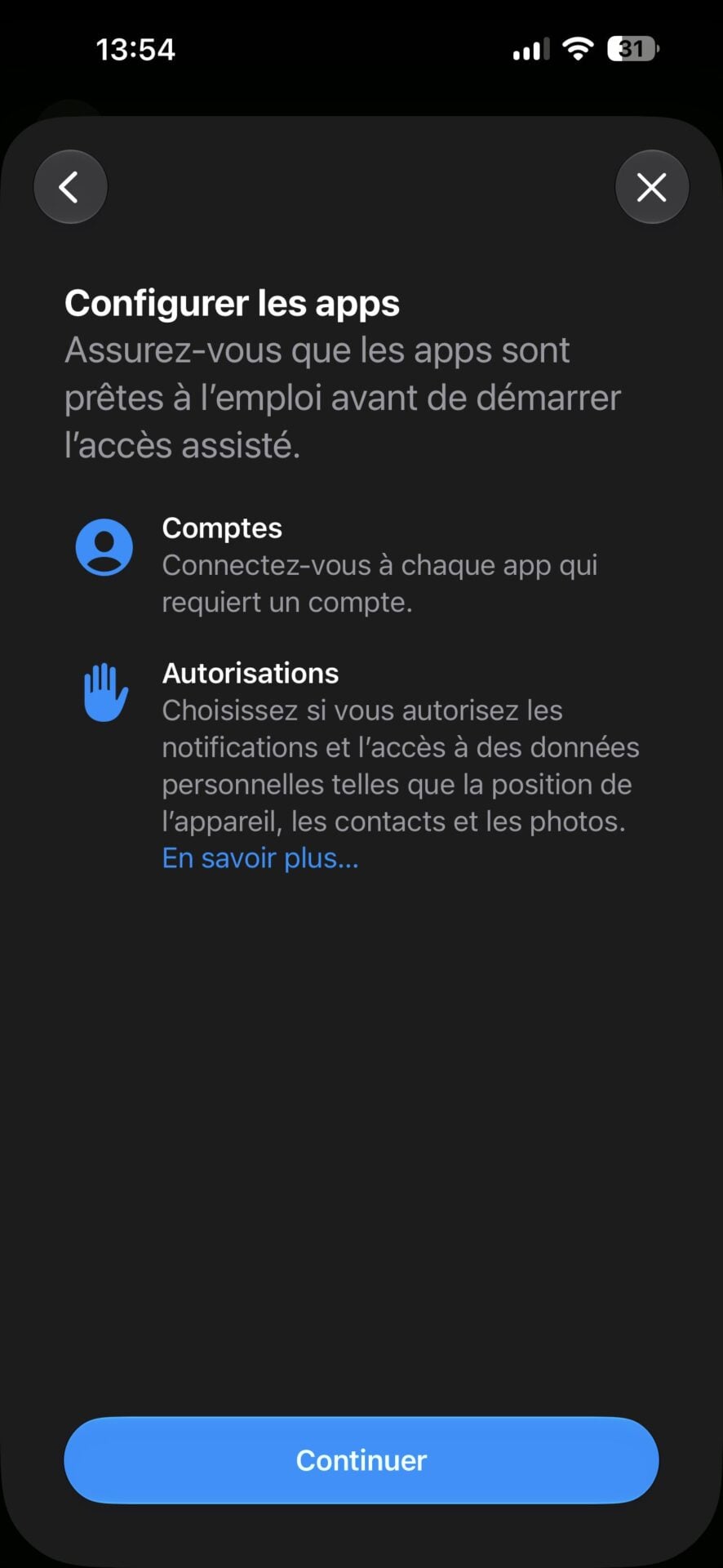 iOS Transformer iPhone Lecteur Multimédia Sécurisé Accès Assisté 15