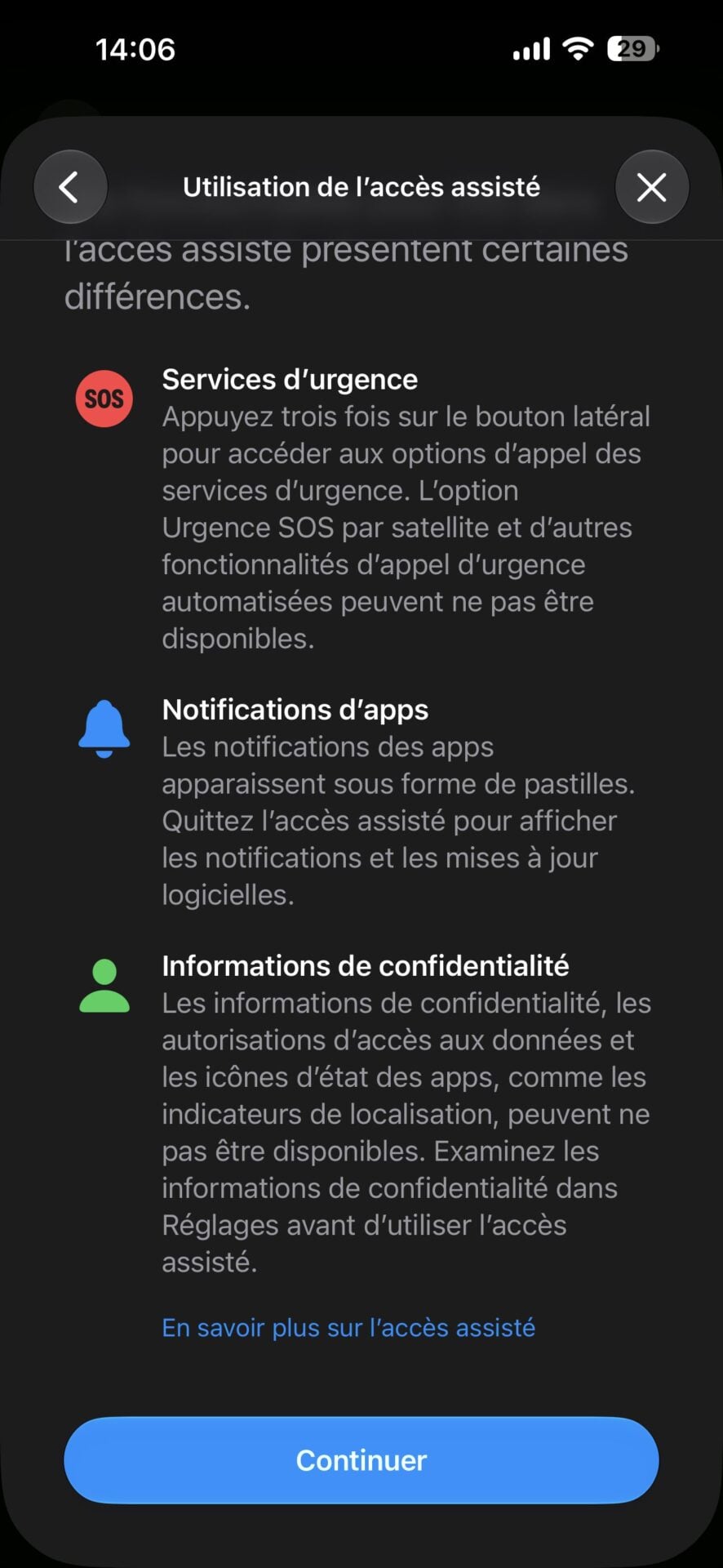 iOS Transformer iPhone Lecteur Multimédia Sécurisé Accès Assisté 19