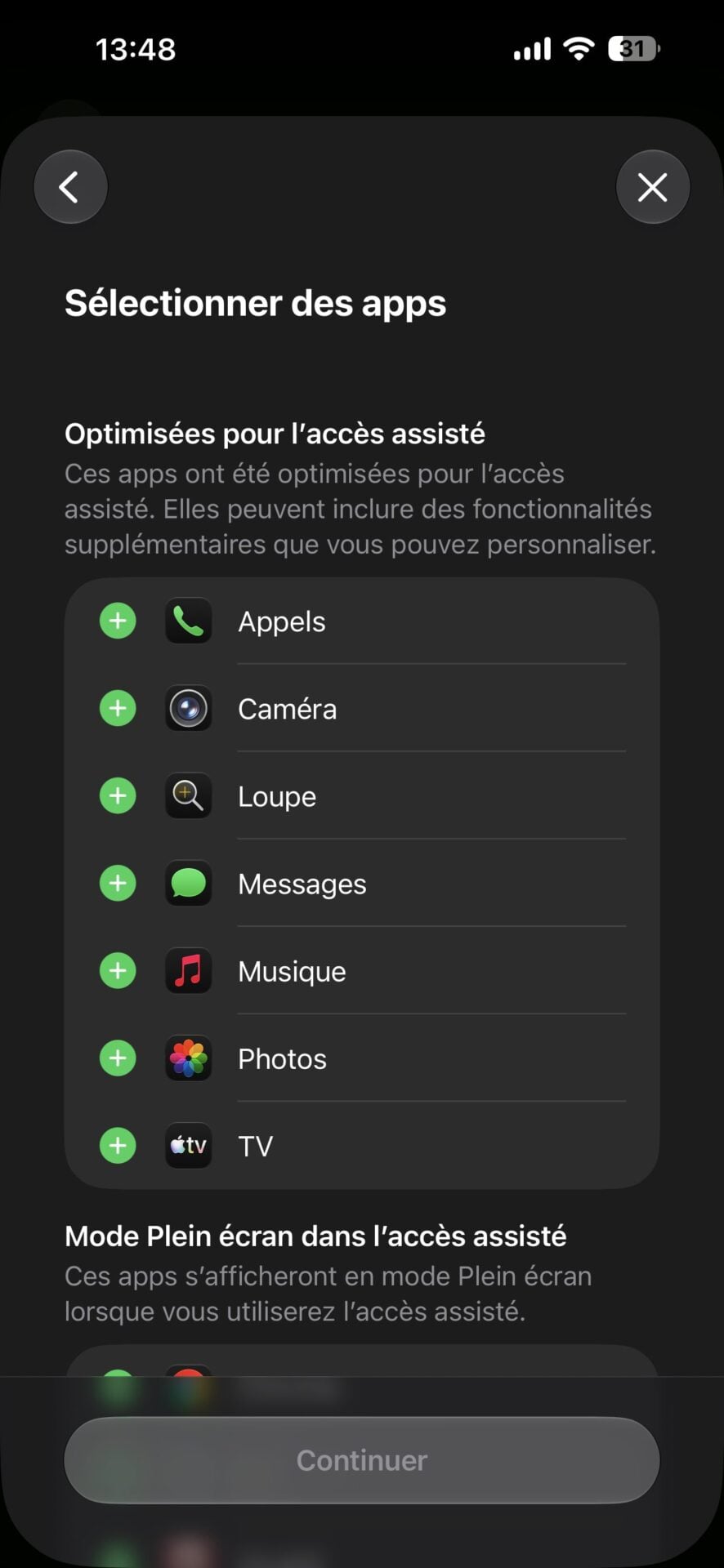 iOS Transformer iPhone Lecteur Multimédia Sécurisé Accès Assisté 9