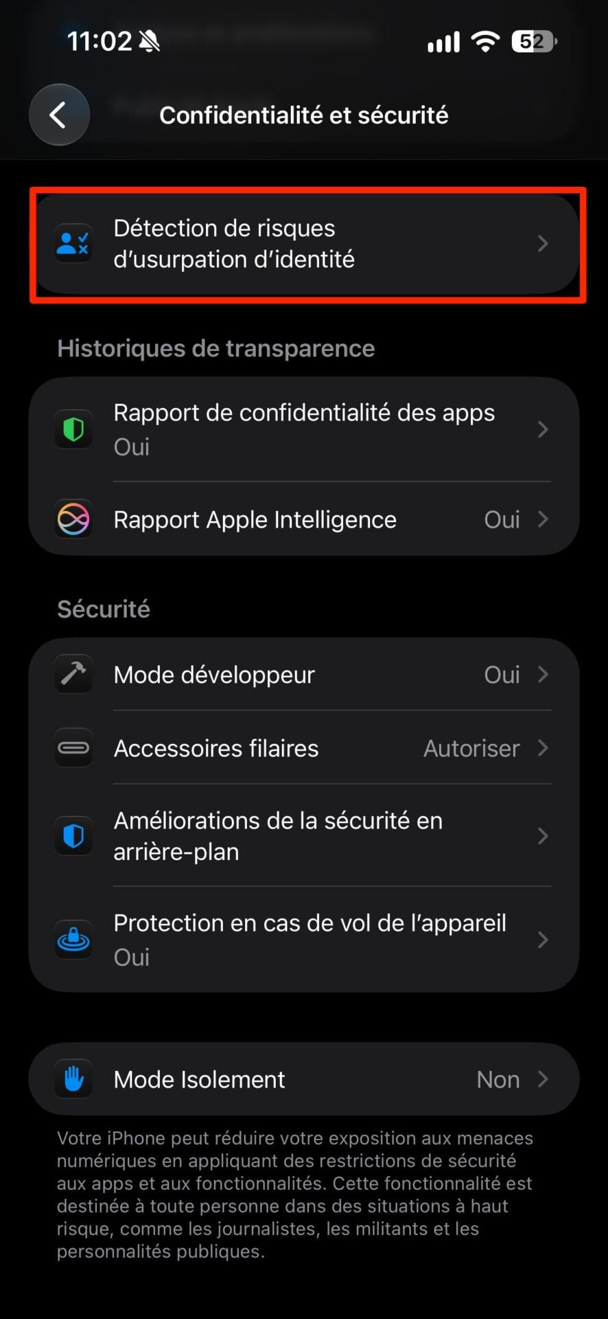 iOS 27 Détection De Risques D Usurpation D Identité 2