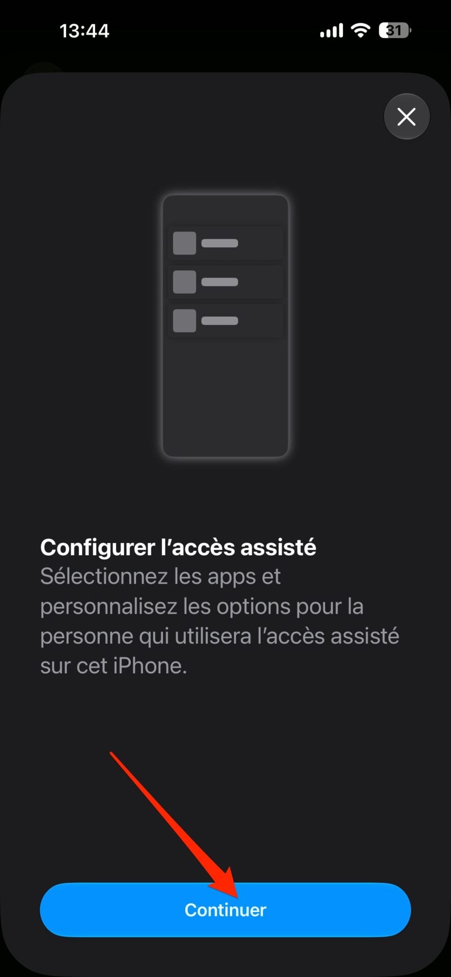 iOS Transformer iPhone Lecteur Multimédia Sécurisé Accès Assisté 5