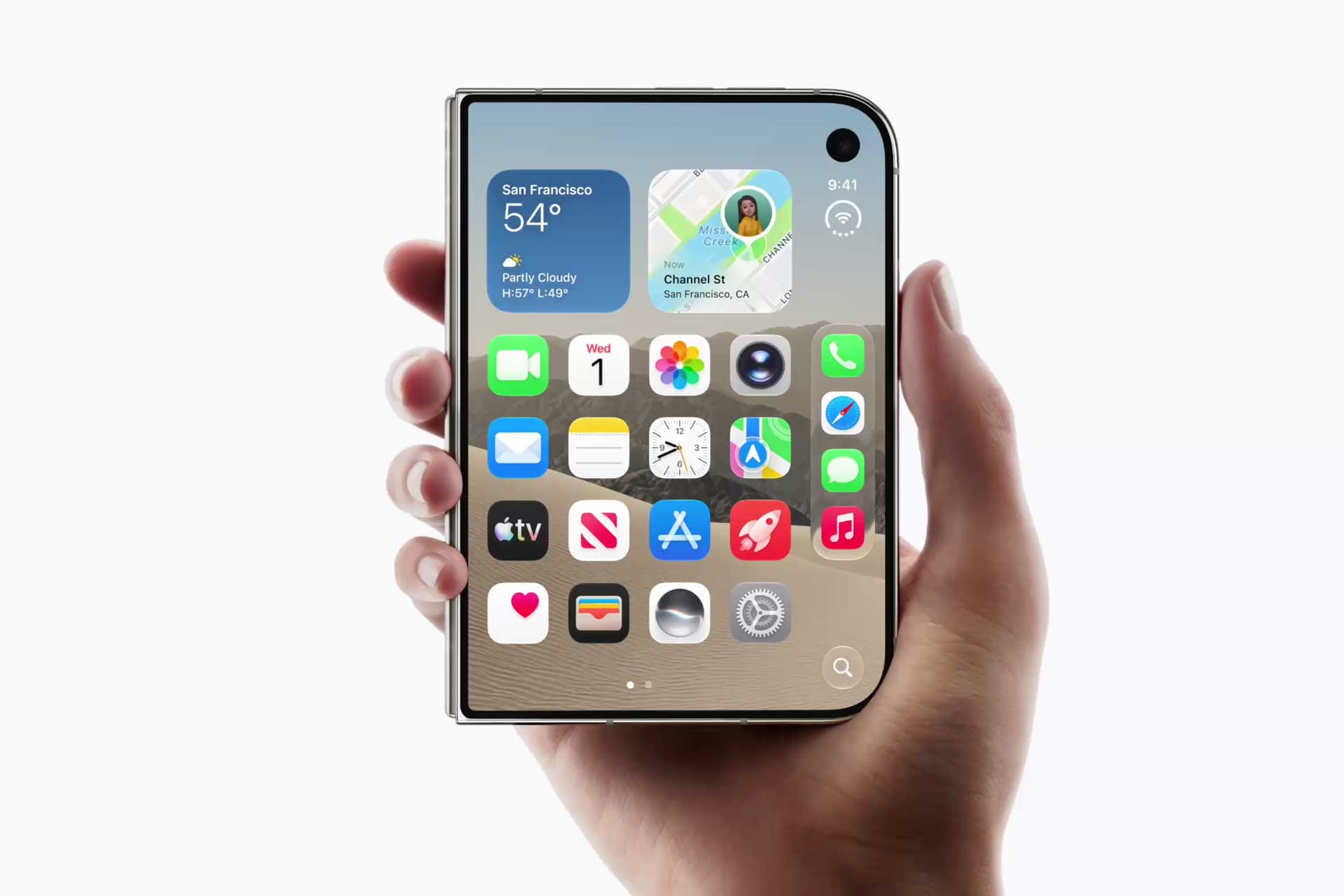 iPhone Duo Apple Smartphone Pliant