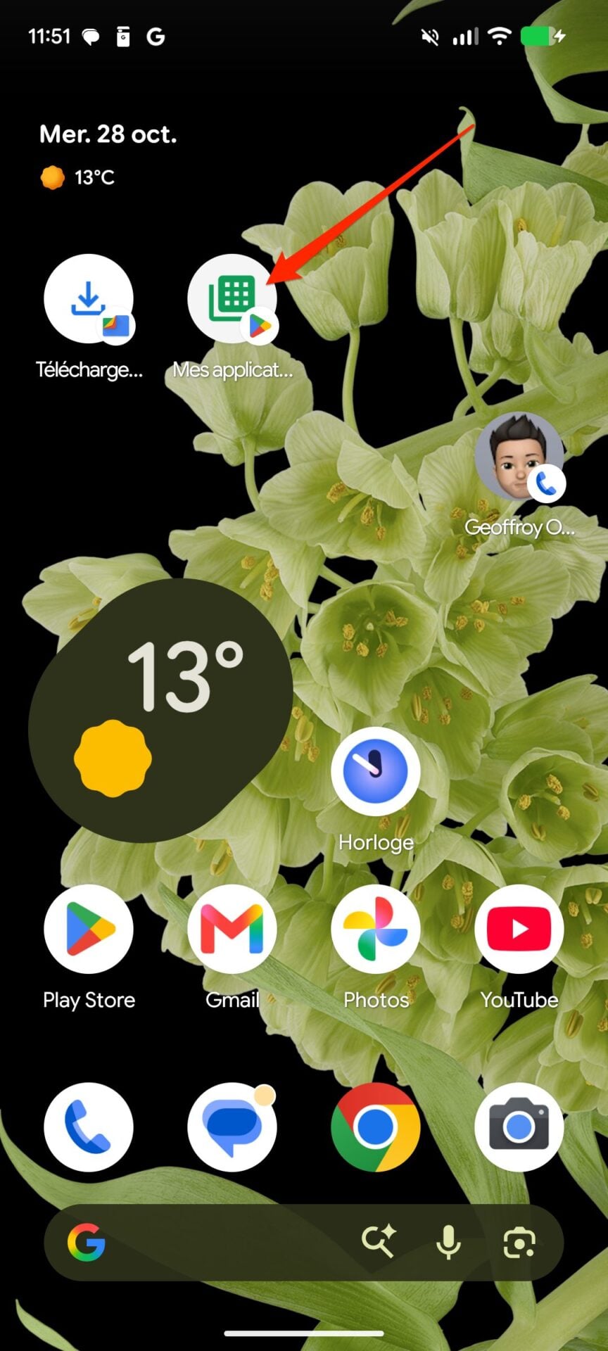Android Raccourcis Mes Applications Play Store 2