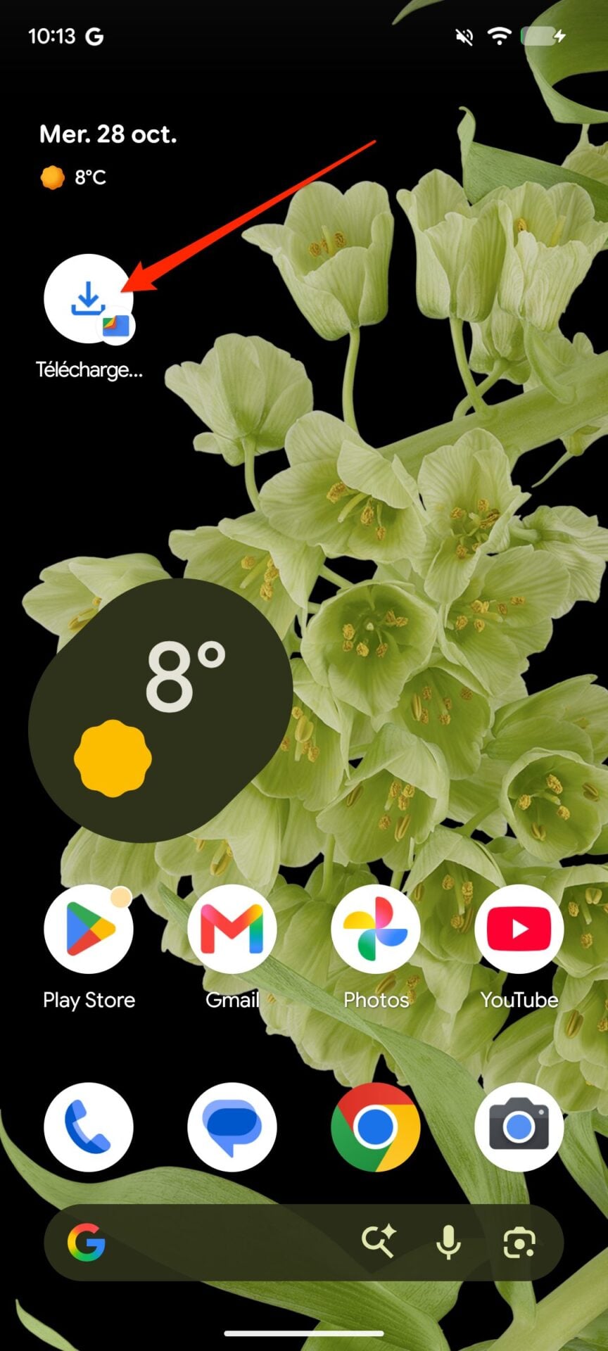 Android Raccourcis Téléchargements Files 2