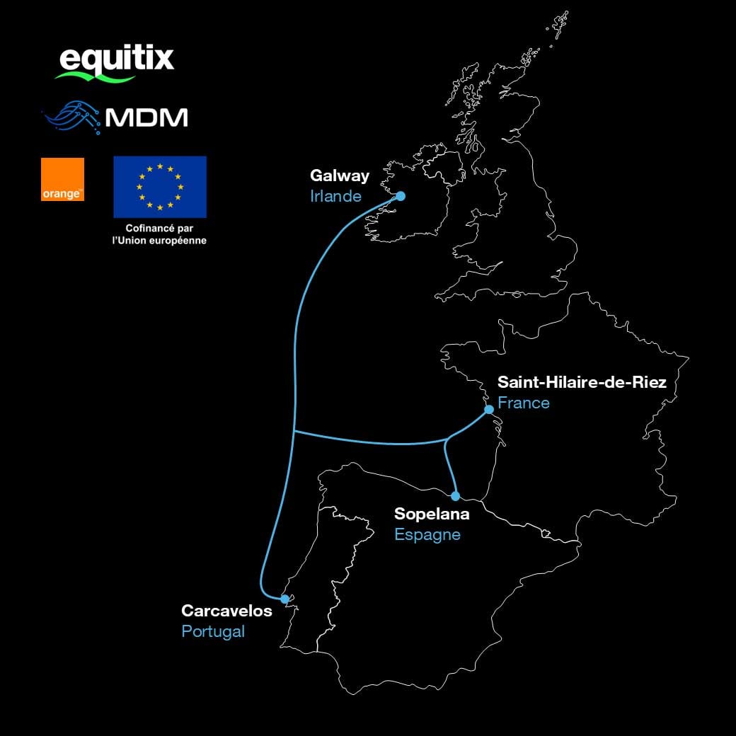 Equitix Mdm Orange Creent Coentreprise Deployer Systeme Cable Sous Marin Pisces