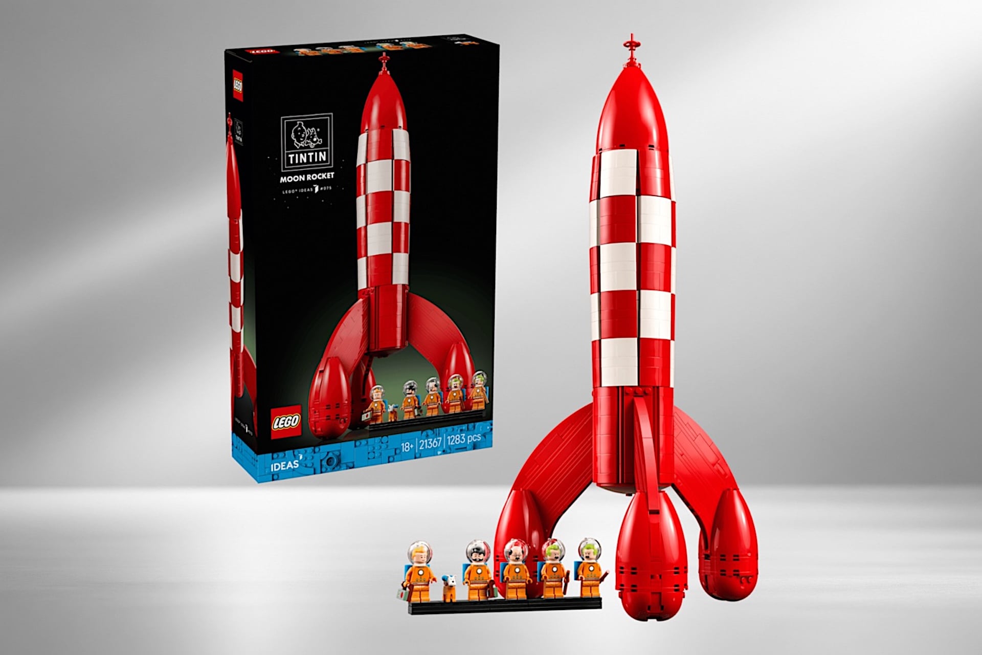 Fuséé Tintin Lego