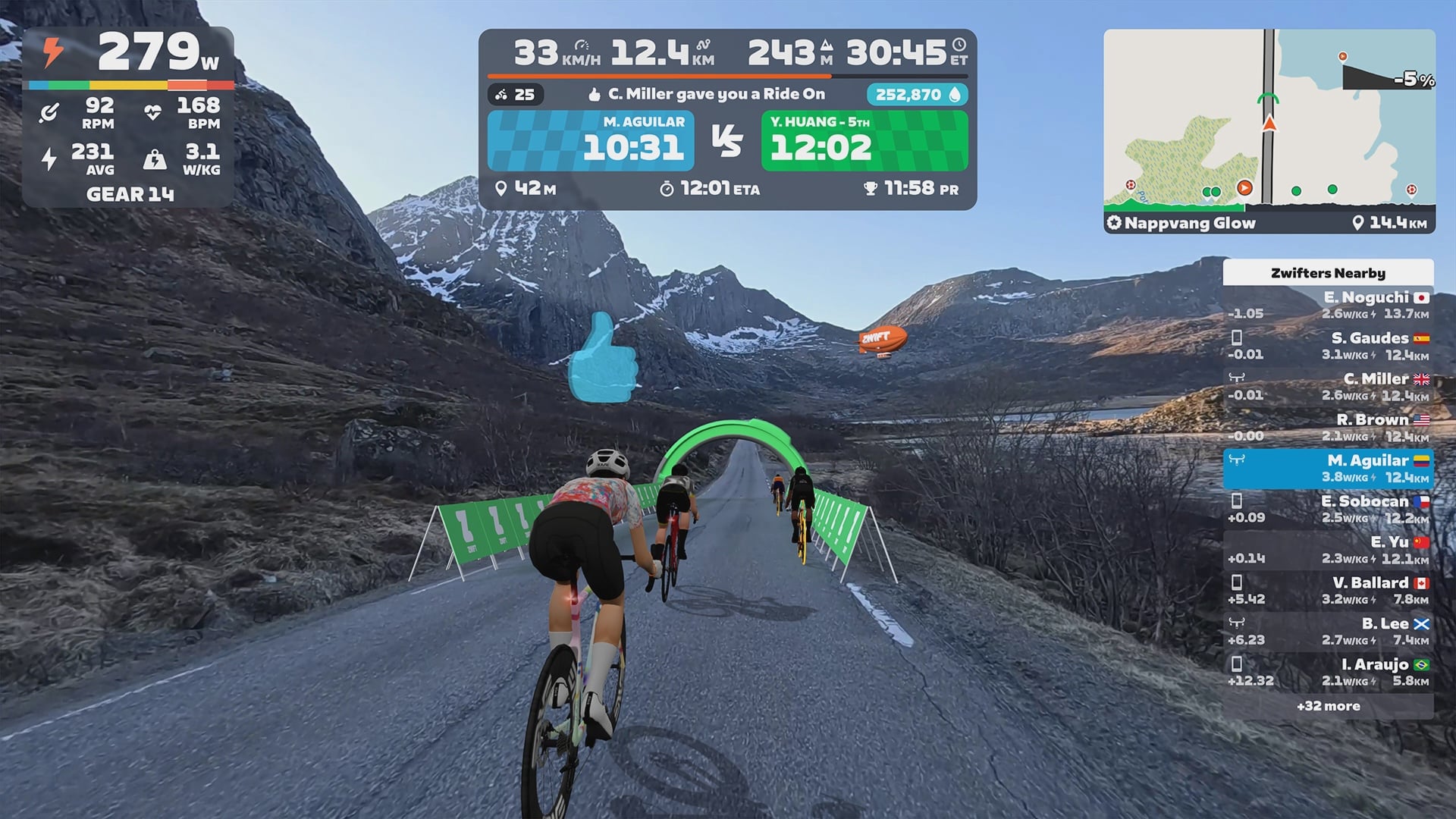 Zwift+ Capture Écran 6