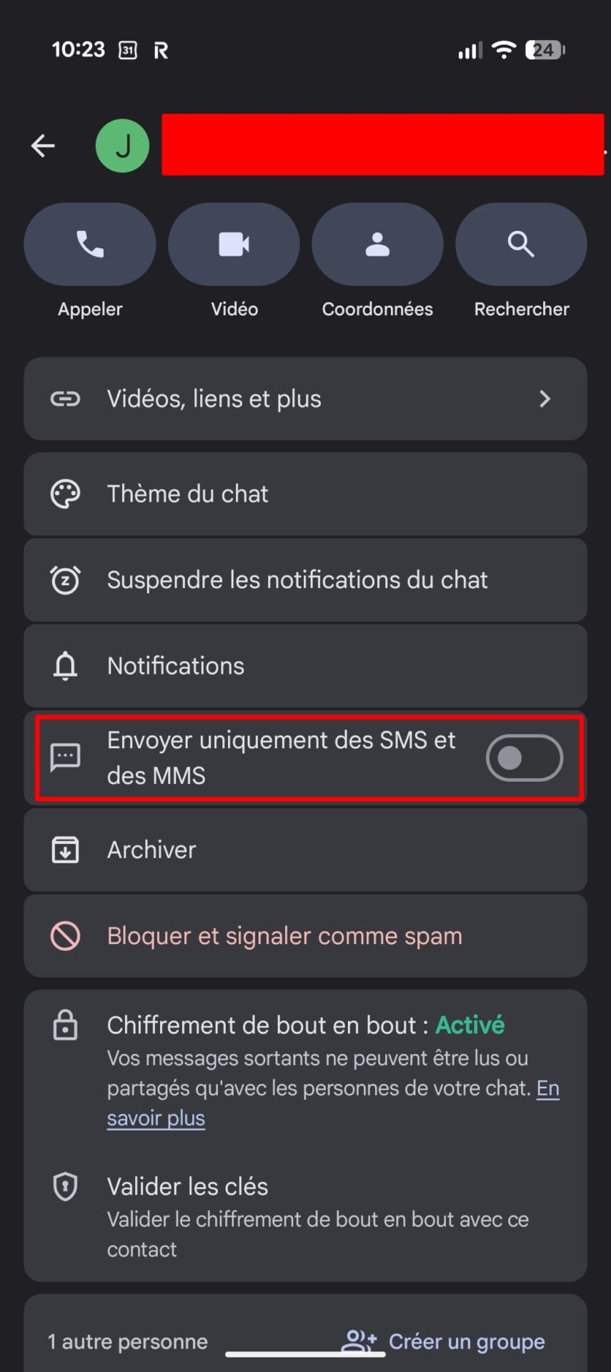 Google Messages Fin Rcs Chaque Conversation
