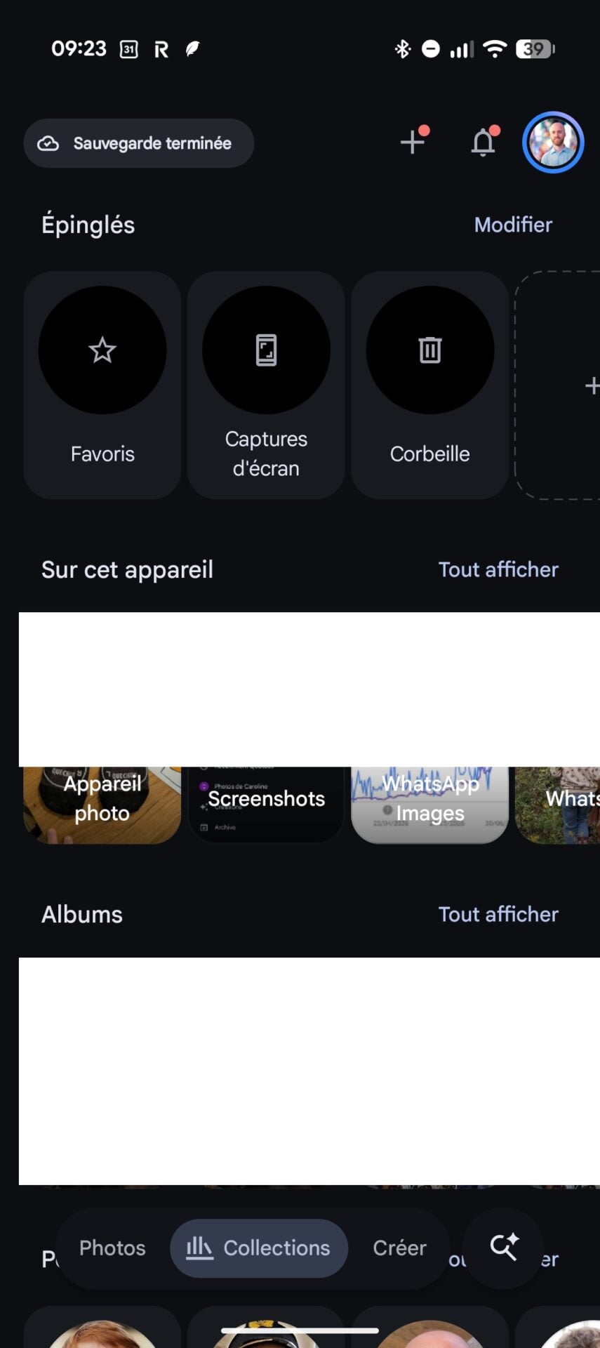 Google Photos Collections Nouvelle Interface 1