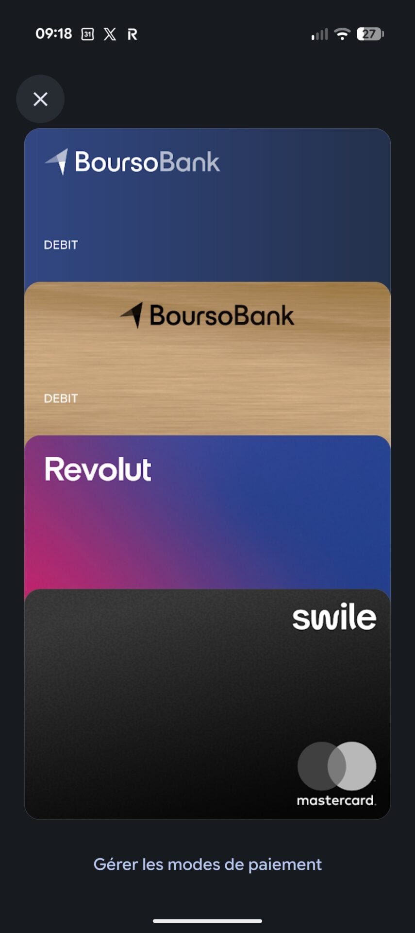 Google Wallet Presentation Cartes 2