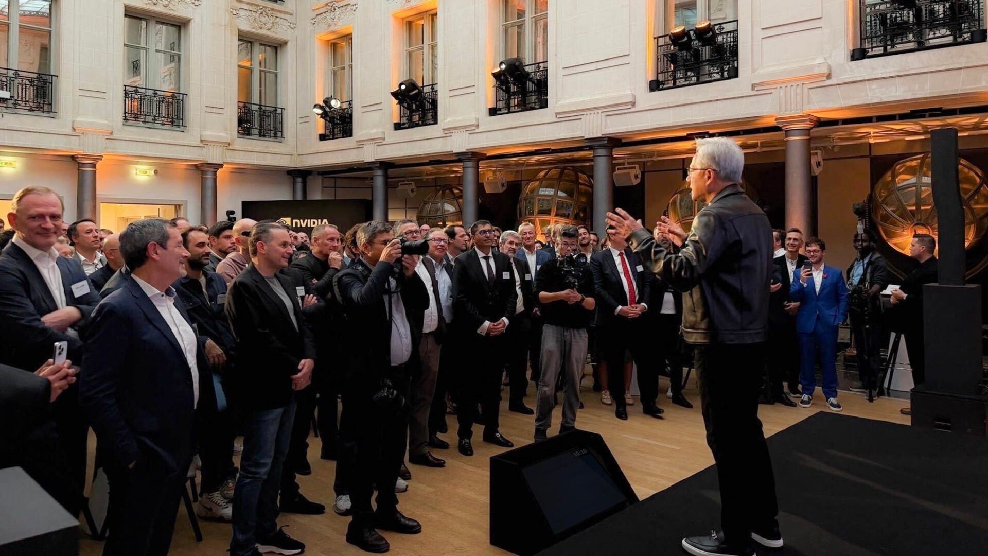 Jensen Huang Nvidia France 13 Octobre 2026